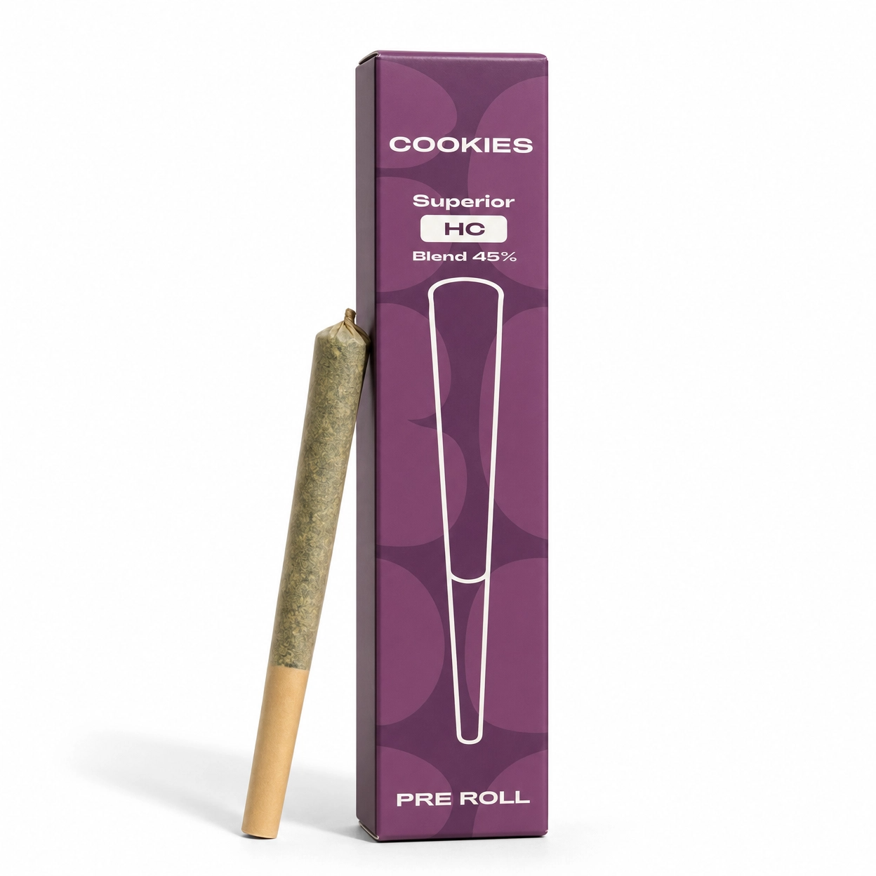 pre roll cookies hc 45% - superior blend