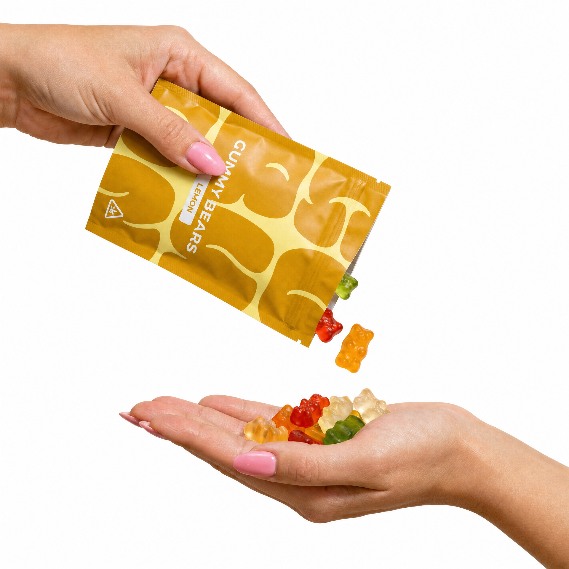 THC Gummi Bears Mango