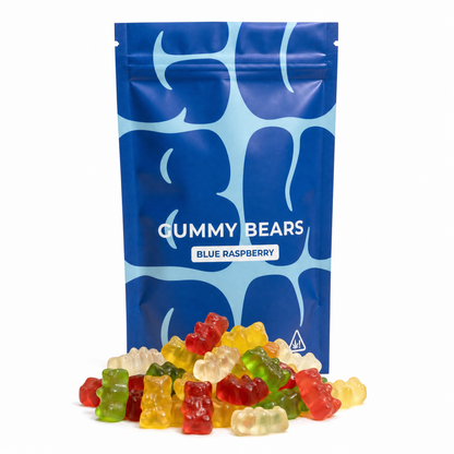 THC Gummi Bears Mango