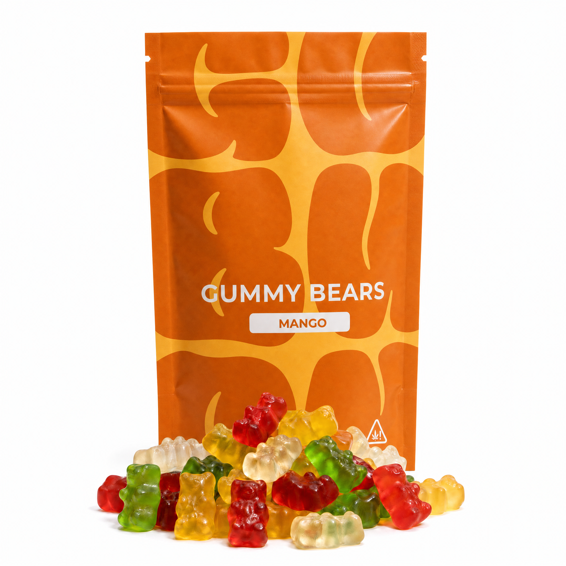 THC Gummi Bears Mango