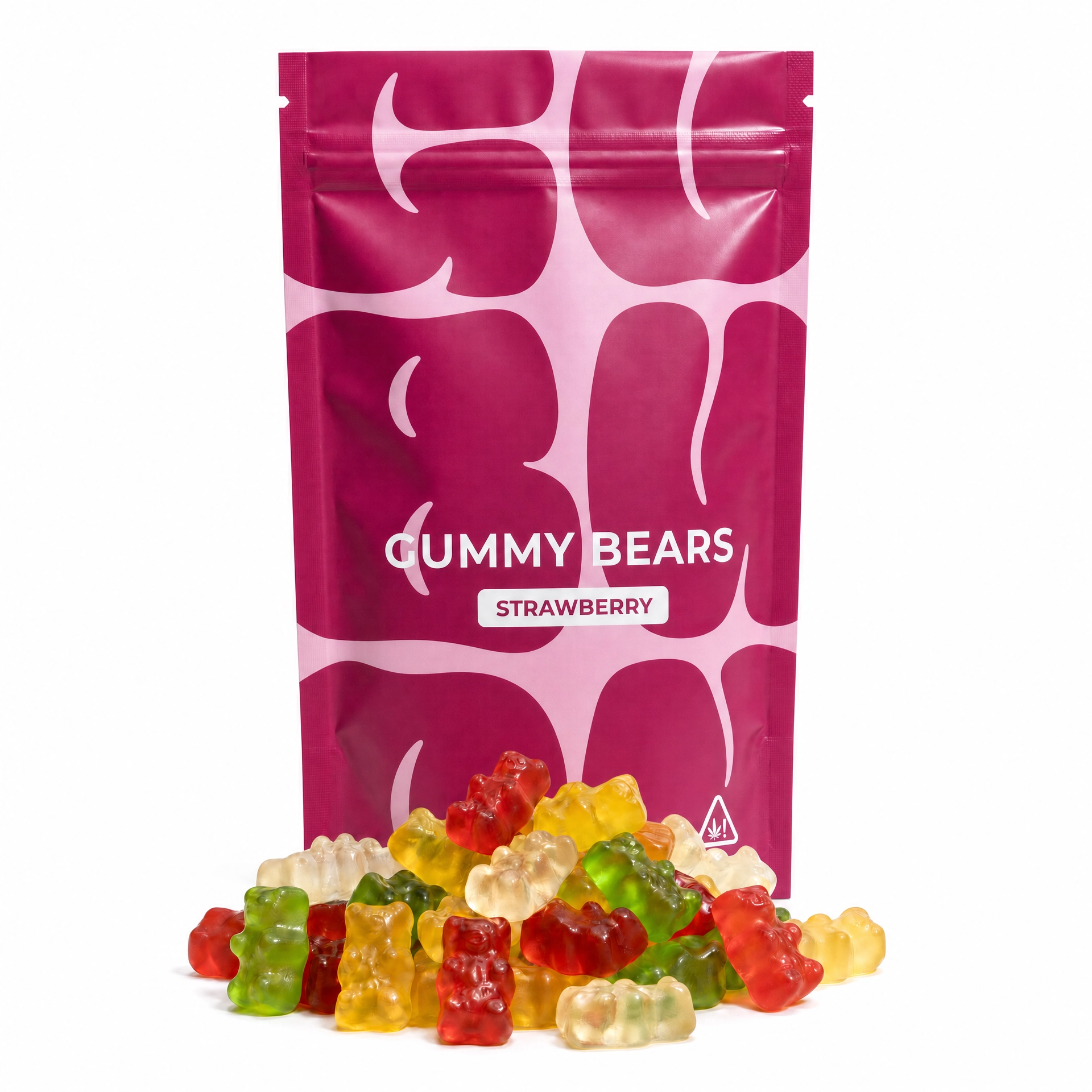 THC Gummi Bears Mango