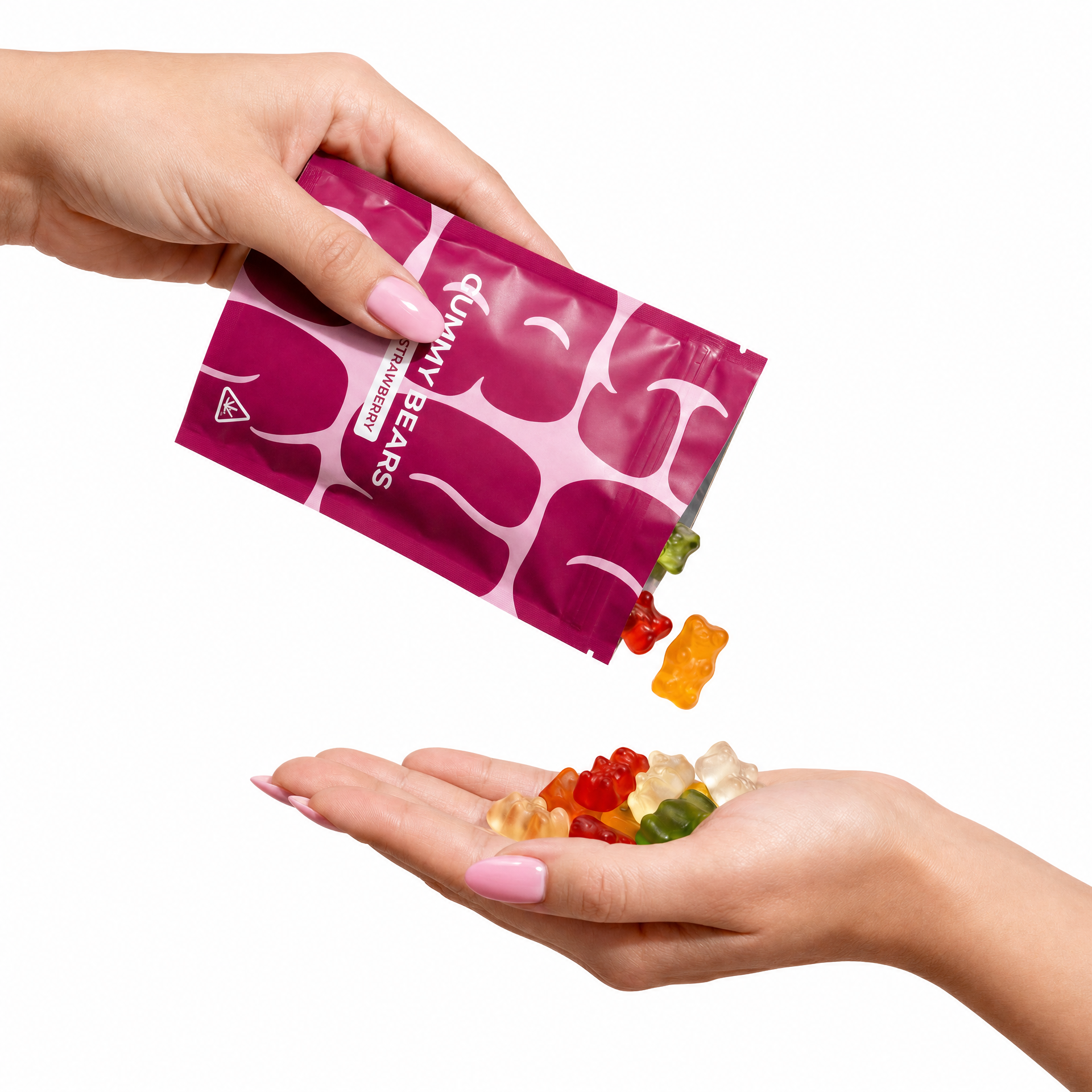 THC Gummi Bears Mango